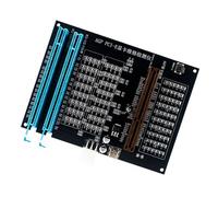 Laikoutd Tester della Scheda Grafica Dotato LED per interfacce AGP PCIExpress identifica Problema del Display Rilevamenti rapidi Scheda diagnostica AGP PCIE