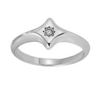 Laikoutd unici con diamanti a forma stella Robusto acciaio inossidabile per regali Pietra stella Disegni unici Accessori alla