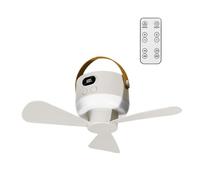 Laikoutd Ventilatore da soffitto USB Compatto Display Digitale Appeso Portatile per Comodino del dormitorio del Computer Funzionamento a Basso Rumore soffitto Silenzioso Funzionamento Leggero