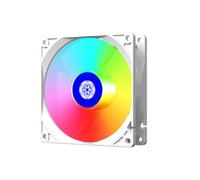 Laikoutd Ventola Raffreddamento Silenziosa per Case del PC da 90 Mm Sincronizzazione ARGB Raffreddatori con Controllo della Temperatura PWM con Resistenza Design ABS per Case Computer Ventola da