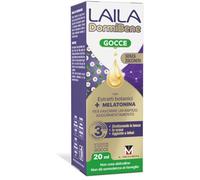 Laila DormiBene Gocce +Melatonina Integratore Per il Sonno 20 ml