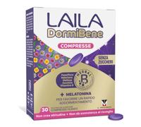 Laila - DormiBene Integratore Sonno E Rilassamento Confezione 30 Compresse