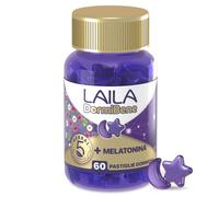 Menarini Laila DormiBene Integratore per il Sonno, 60 Pastiglie Gommose