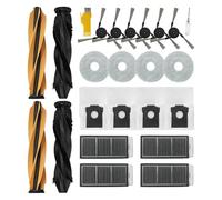 Laimaiou Ricambi per robot aspirapolvere dreame X50 Ultra Complete / L40s Pro Ultra/Mova V50 Ultra Complete 2 set di spazzole principali, 4 filtri, 6 spazzole laterali, 4 panni, 4 sacchetti