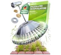 LAINFELD Spazzola per diserbo per decespugliatore Stihl e decespugliatore - Spazzola per guarnizioni - Spazzola per erbe selvatiche per albero di allenamento striato