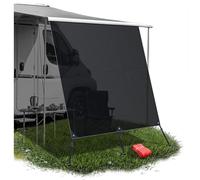 LAINFELD Tenda parasole Keder | 2,4 x 2,0 m protezione solare per camper | tenda da sole adatta per Thule Omnistor | Listello per guide laterali
