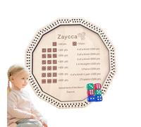 Lainiaoly Porta Dadi - Gioco Da Tavolo Per Famiglie,Classico Portatile Gioco Vassoio Divertente Per Famiglie E Adulti Per Casa E Viaggio