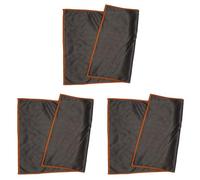 LAIOUSN 3 Non Graffio In Fibra di Carbonio Microfibra di Pulizia Asciugamano Efficace Su Stick Spills Vetro Superfici Elettrodomestici Panno Lucidante Super Assorbente Panno