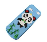 LAIOUSN Astuccio per matite a forma di animale, fatto a mano, per cucito, giocattolo educativo per bambini in età prescolare, contenitore per la scuola, astuccio fatto a mano, cucito per attività