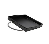 LAIOUSN Base pieghevole per doccia portatile, con tubo di scarico, tenda da sole, ricambio per piscina esterna