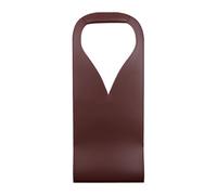 LAIOUSN Borsa per vino Borsa per vino in pelle PU Borsa per vino Light & Comfortable Holder Single Bottle Champagne Beer Bag per picnic all'aperto Vettore di vino, Rosso scuro, Taglia unica