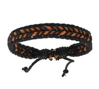 LAIOUSN Braccialetto dell'amicizia multicolore intrecciato delicato sulla pelle unisex coppia braccialetto fatto a mano con simbolo d'amore regalo, Misura unica, come descritto