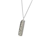 LAIOUSN Collana regolabile multiuso Styling Robusto Acciaio Pettine Ciondolo Elegante Gioielli Accessorio per Capelli Per La Festa Quotidiana Look Alla Moda Personalizza Collana, Misura unica, come