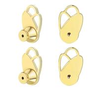 LAIOUSN Comodo supporto per orecchini con design alato impedisce lo scivolamento, vestibilità comoda per tutti i tipi di gioielli, fermi per orecchini sicuri, Misura unica, come descritto