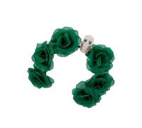 LAIOUSN Fasce per capelli con teschio di cristallo, per Halloween, sposa, festa in maschera