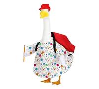 LAIOUSN Impermeabile Oche Vestito Cappello Set Per La Decorazione Del Portico Rientro A Scuola Forniture Per Il Partito E Giardino Display Decorazione Colorato Portico Oche Vestito & Cappello