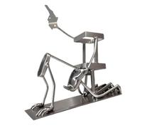 LAIOUSN Portabottiglie decorativo da bancone portabottiglie con teschio per vini e bevande, per cucina, casa, decorazioni da tavolo