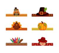 LAIOUSN Regolabile Turchia Corone Cappello di Carta Cappello Festival Copricapo Per Il Ringraziamento Festa di Natale Divertimento Per Tutte le Età 6 Pz/Set Festival