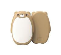 LAIOUSN Scaldamani portatili Set di 2 pezzi Riscaldamento Veloce In 3 Secondi Batteria 2000mAh Per Tempo Freddo Escursionismo Campeggio Regalo Viaggio amichevole Silicone Mani Scaldamani