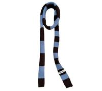 LAIOUSN Sciarpa da donna alla moda lavorata a maglia leggera sciarpa moderna a righe sciarpe per armadi autunnali e invernali sciarpa moda unisex, Caffè blu., Taglia unica