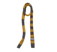 LAIOUSN Sciarpa da donna alla moda lavorata a maglia leggera sciarpa moderna a righe sciarpe per armadi autunnali e invernali sciarpa moda unisex, Caffè giallo, Taglia unica