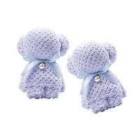 LAIOUSN Set di 2 asciugamani a forma di orso, per matrimoni, feste nuziali, feste di compleanno, festival, occasioni da viaggio