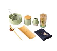 LAIOUSN Set di 9 accessori per matcha e ciotola cerimoniale e strumenti per il matcha, adatto per gli appassionati di matcha