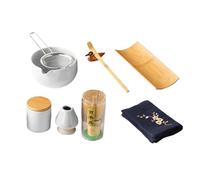 LAIOUSN Set di 9 accessori per matcha e ciotola cerimoniale e strumenti per il matcha, adatto per gli appassionati di matcha