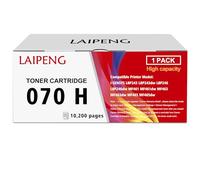 LAIPENG 070H Cartuccia di toner 10200 Pagine Compatibile per Canon i-SENSYS LBP243 LBP243dw LBP246 LBP246dw MF461 MF461dw MF463 MF463dw MF465 MF465dw Stampanti 5640C002 CRG-070H CRG070H (Nero x 1)