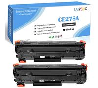 LAIPENG Compatibile Cartuccia di Toner CE278A 78A fino a 2100 Pagine Per HP LaserJet M1536DNF M1536 MFP P1560 P1566 P1600 P1606 P1606DN Stampanti (Nero x 2)