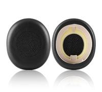 Laipuke Cuscinetti Cuffie Compatibile con Jabra Evolve2 65 Evolve2 40 Elite 45h Padiglioni Cuffie di Ricambio in Pelle Proteica e Spugna, 1 Paio, Nero