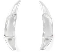 LAIQYRW Paddle Cambio Volante Auto per Mercedes Benz AMG GLA45 SL63 A45 C63 E63 S65 CLS6 W176 W205 W213 W222 di Paddle Shifter Estensione Auto del Cambio Accessori Decorazione,C/Silver.