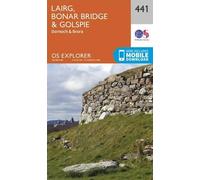 Lairg, Bonar Bridge and Golspie (Map) OS Explorer Map