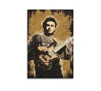 LAIRIBA Poster vintage su tela del compositore Jaco_Pastorius, 50 x 75 cm, senza cornice