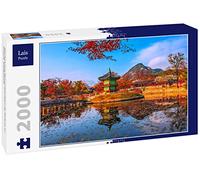 Lais Puzzle Autunno al Palazzo Gyeongbokgung a Seul, Corea del Sud 2000 Pezzi