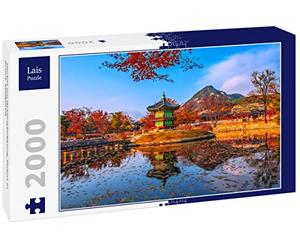 Lais Puzzle Autunno al Palazzo Gyeongbokgung a Seul, Corea del Sud 2000 Pezzi