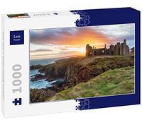 Lais Puzzle Castello di Slains al tramonto, Scozia 1000 pezzi