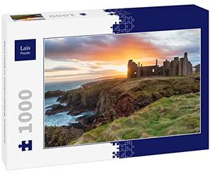 Lais Puzzle Castello di Slains al tramonto, Scozia 1000 pezzi