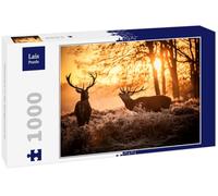 Lais Puzzle Cervo Rosso al Sole del Mattino 1000 Pezzi