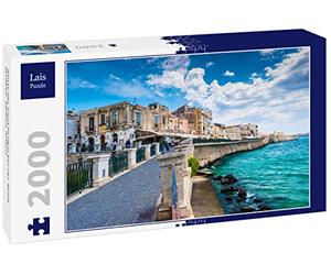 Lais Puzzle Costa dell'isola di Ortigia Vicino alla Città di Siracusa, Sicilia, Italia 2000 Pezzi