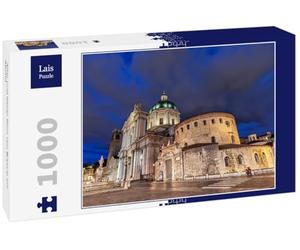 Lais Puzzle Duomo Vecchio e Nuovo di Brescia di Sera 1000 Pezzi