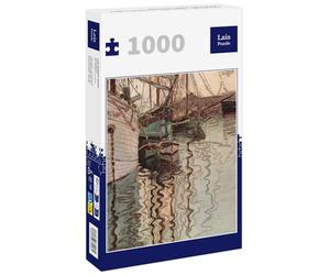 Lais Puzzle Egon Schiele - Navi a Vela in acque Ondulate (Il Porto di Trieste) 1000 Pezzi