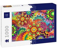 Lais Puzzle Impossibile, Molto Difficile, Colori psichedelici 1000 Pezzi