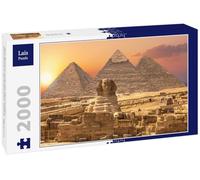 Lais Puzzle La Sfinge e Le Piramidi, Famosa meraviglia del Mondo, Giza, Egitto 2000 Pezzi