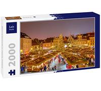 Lais Puzzle Mercatino di Natale a Tallinn, Estonia 2000 Pezzi