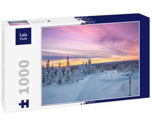 Lais Puzzle Paesaggio Invernale in Lapponia, Finlandia 1000 Pezzi