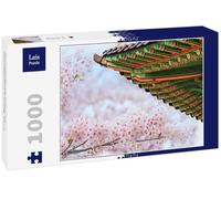 Lais Puzzle Palazzo Gyeongbokgung con Fiori di ciliegio in Primavera, Corea 1000 Pezzi
