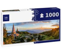 Lais Puzzle Parco nazionale di Doi Inthanon al tramonto, Chiang mai, Thailandia 1000 pezzi panorama