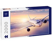 Lais Puzzle Passeggeri di Un Aereo di Linea in Volo sopra Le Nuvole 2000 Pezzi