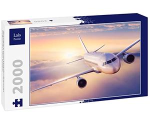 Lais Puzzle Passeggeri di Un Aereo di Linea in Volo sopra Le Nuvole 2000 Pezzi
